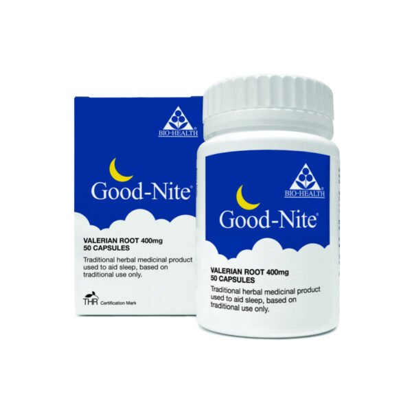 Bio-Health Good-Nite Valerian root 400mg capsules 50s
