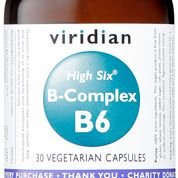 Viridian High Six B-Complex B6 30s